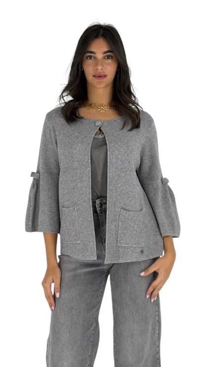 Zowi Grey Cardigan