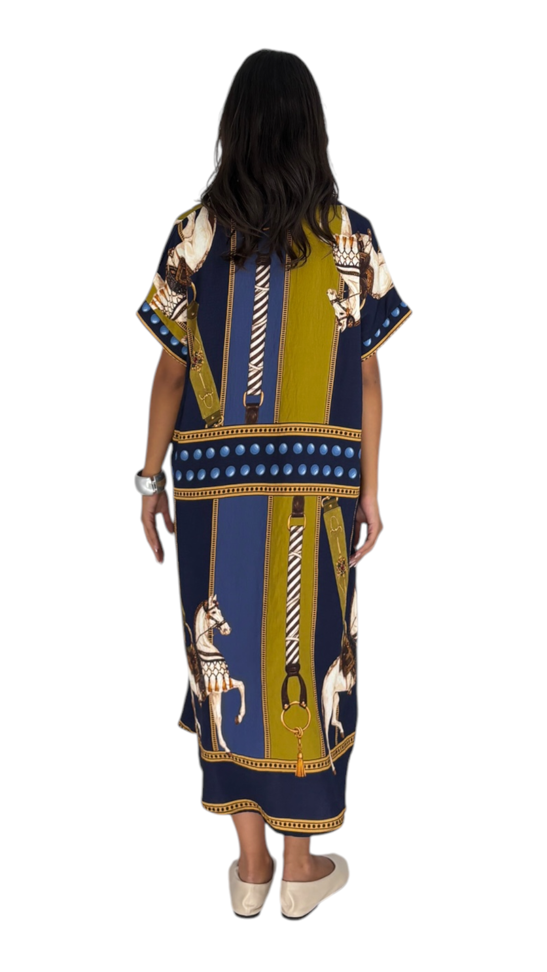 Horse Navy Dress