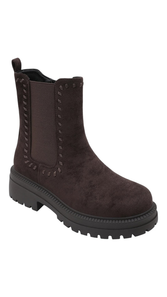 Chunky Sole Chelsea Boots