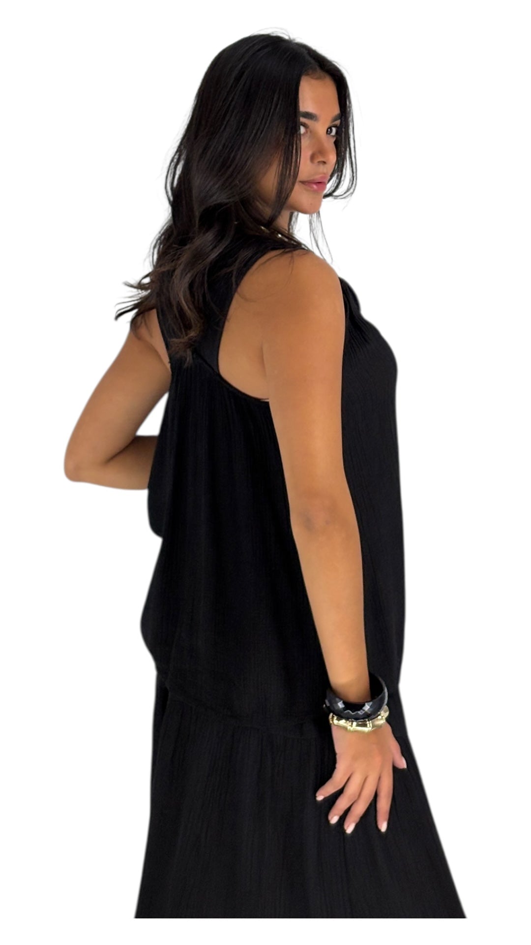 Aroura Black Top
