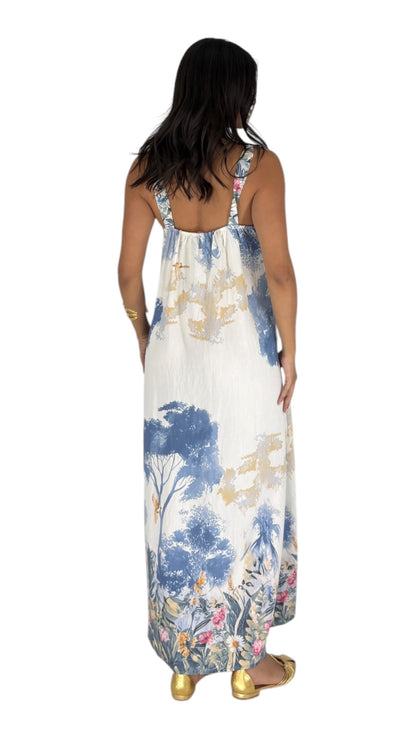 Remin Blue Dress