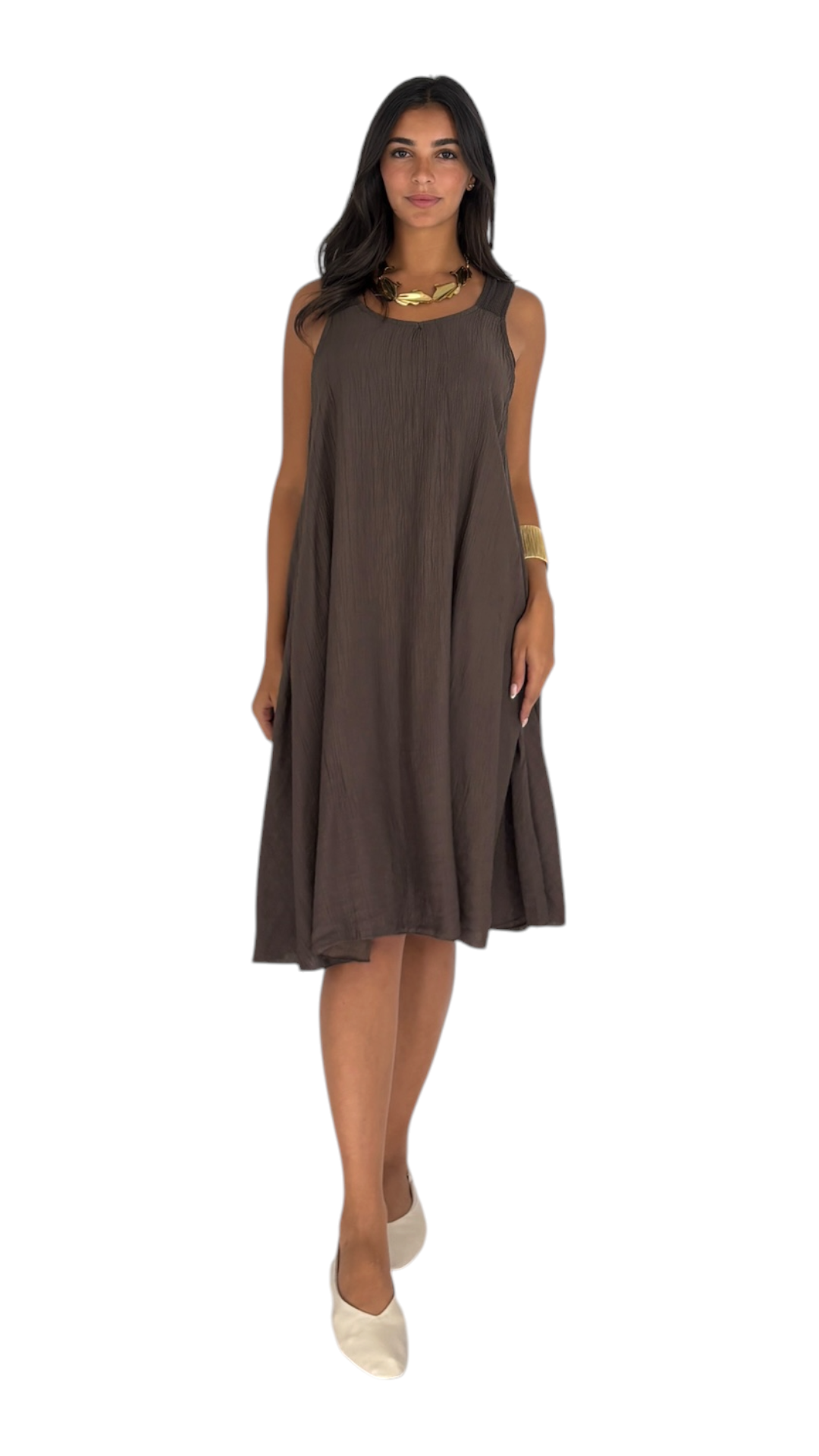 Julia Brown Dress