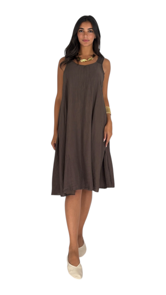 Julia Brown Dress