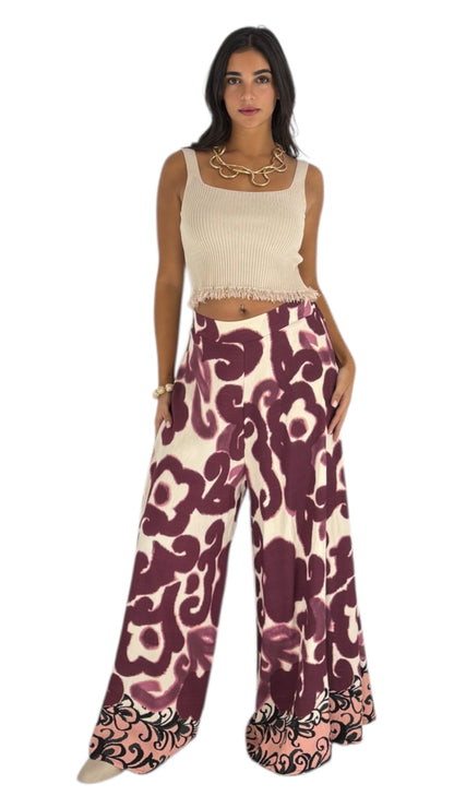 Dody Maroon Pants