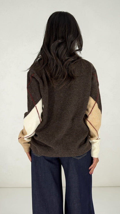 Lalic Diamond Shape Cardigan