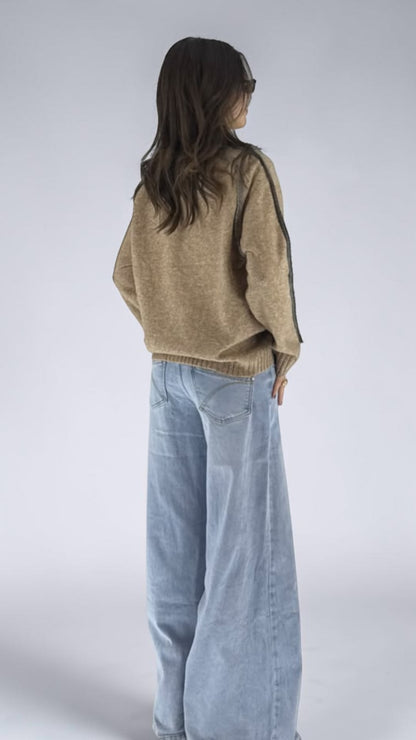 Naira High Neck Sweater