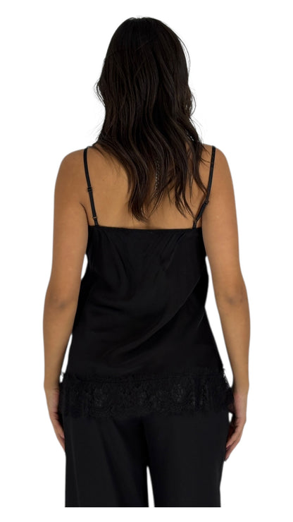 Aziza Black Camisole