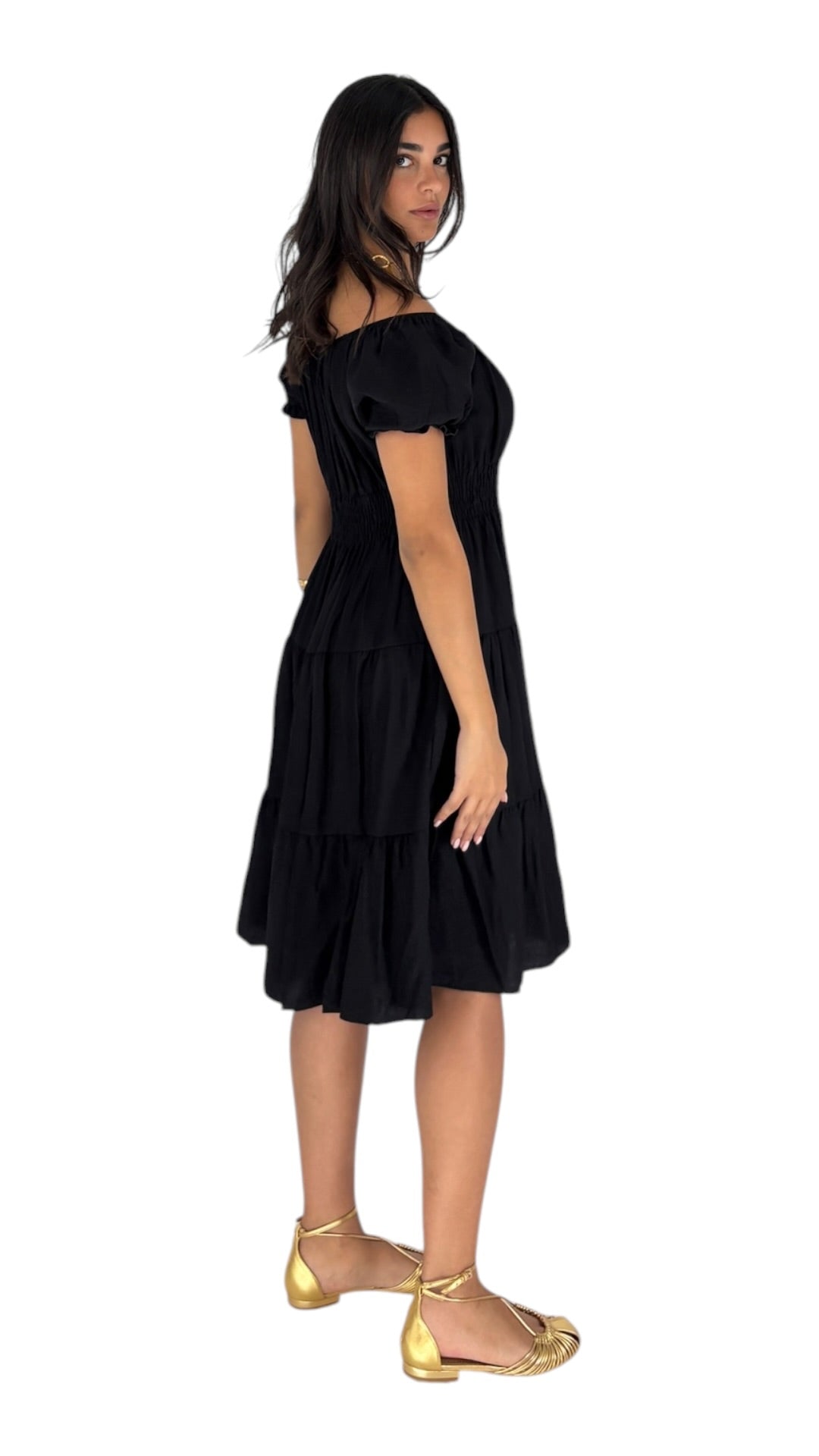 Ezia Black Dress