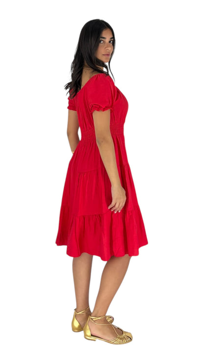 Ezia Red Dress