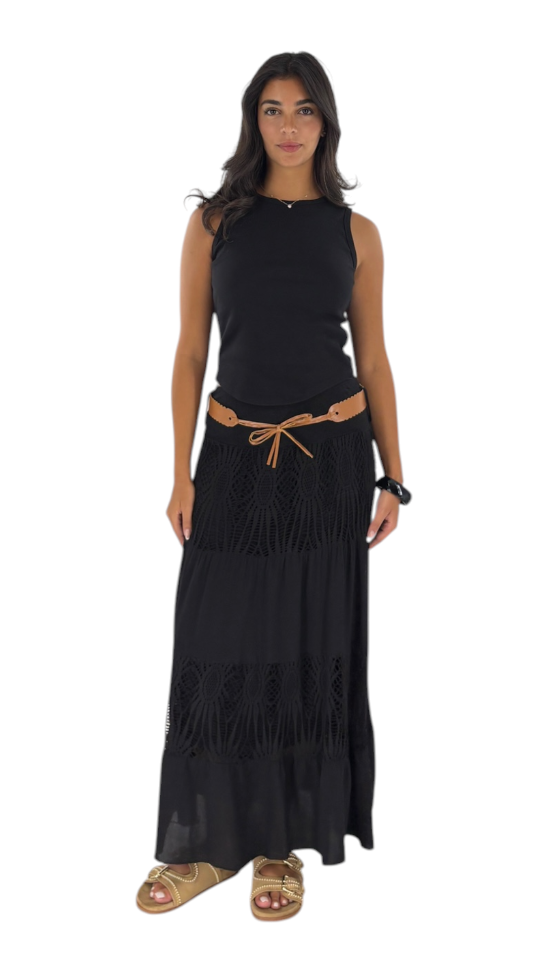 Suhad Black Skirt