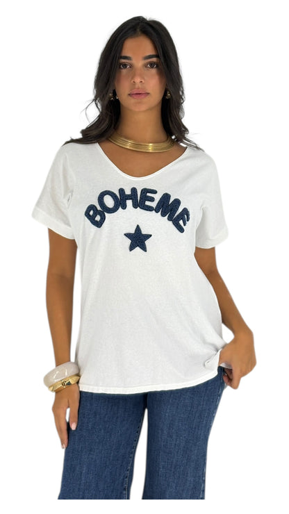 Boheme Navy T-shirt