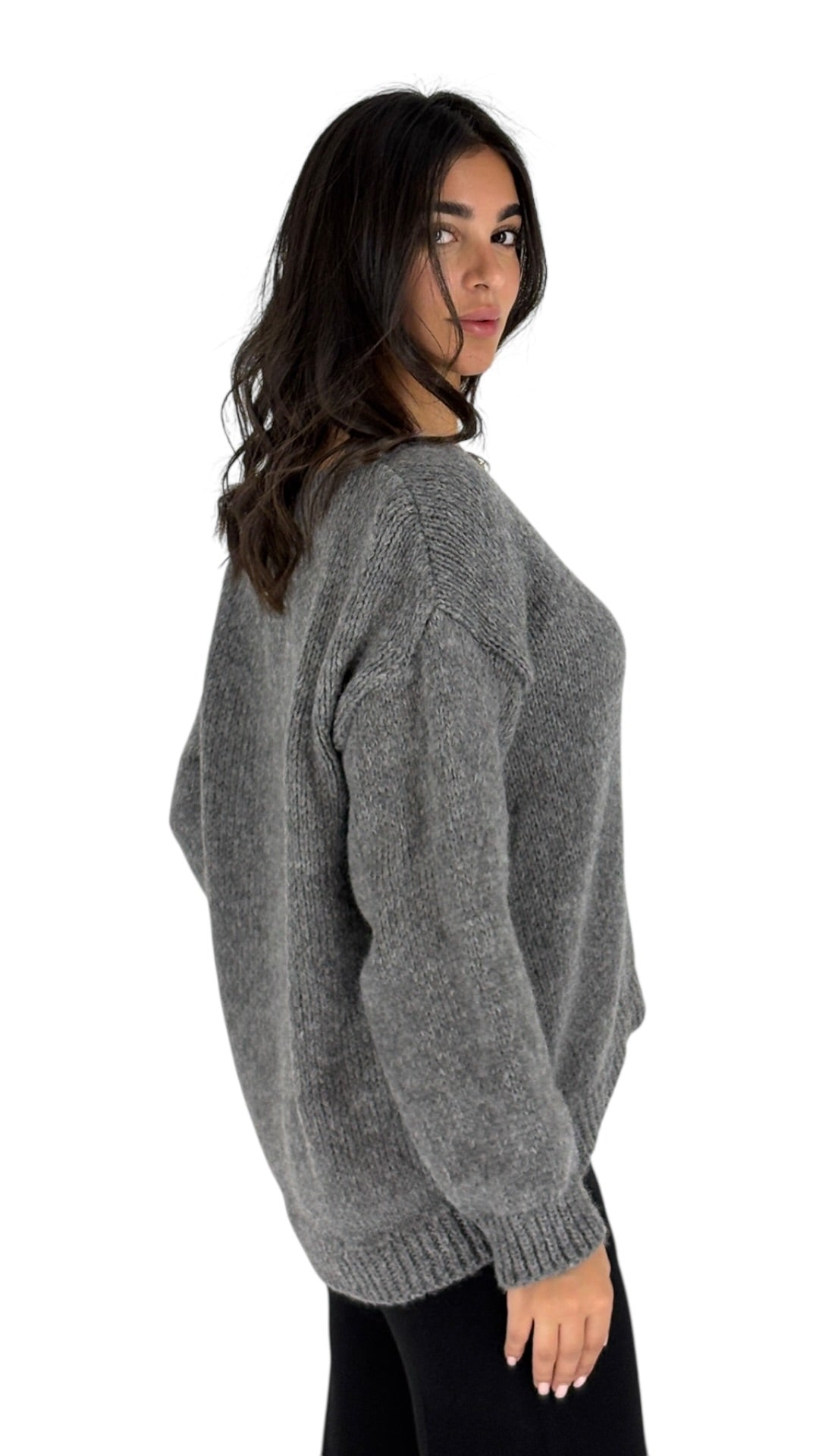 June Grey Sweater