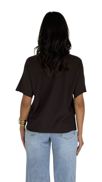 Sima Brown Top