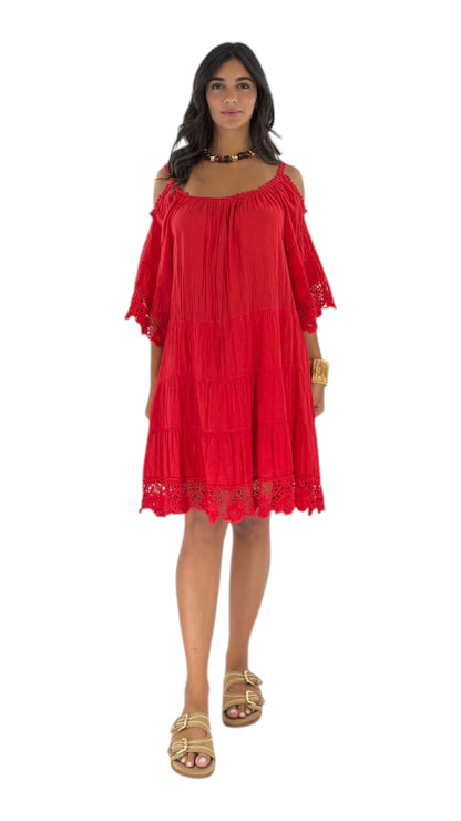 Bana Red Dress