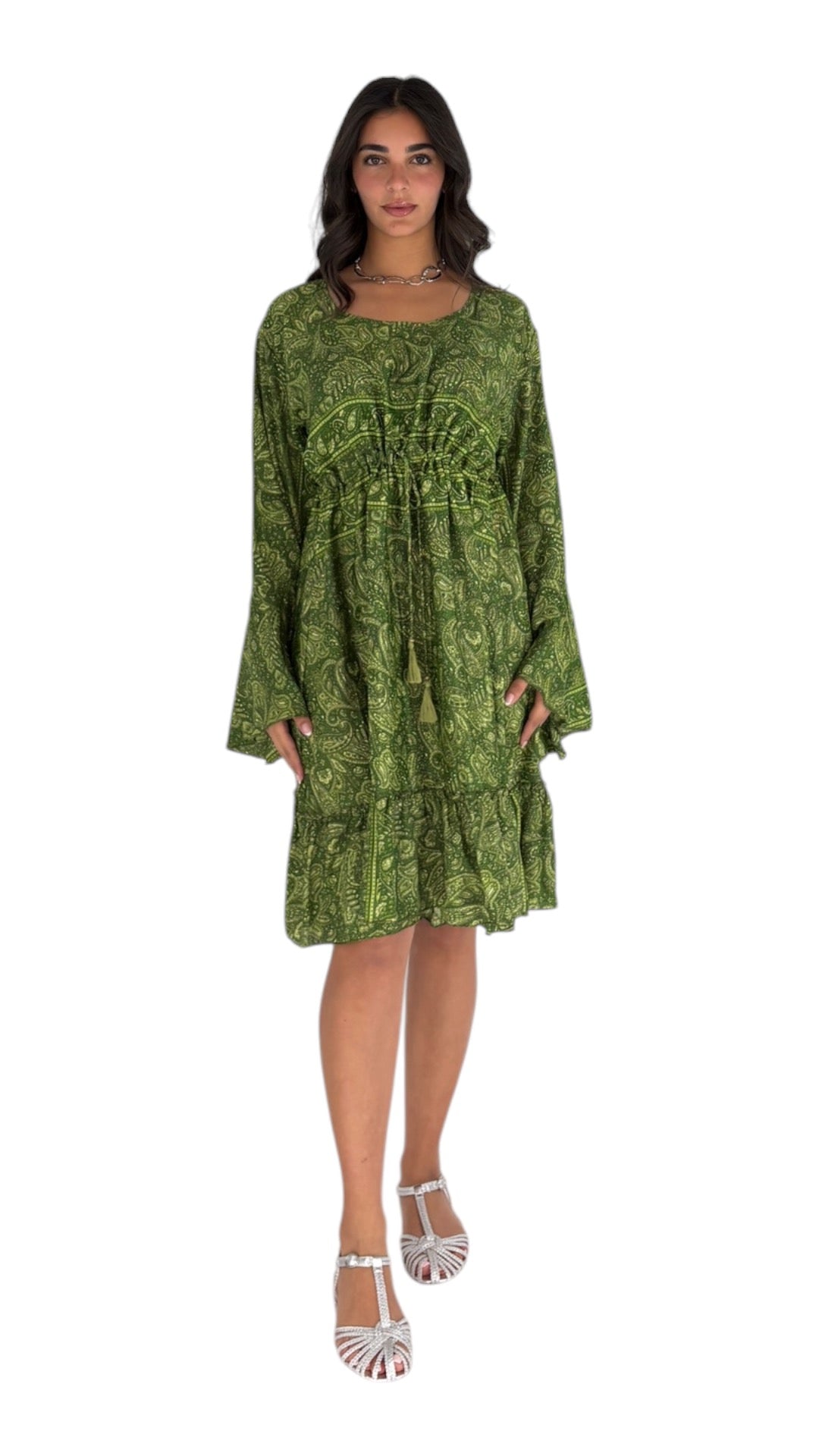Sahar Green Dress