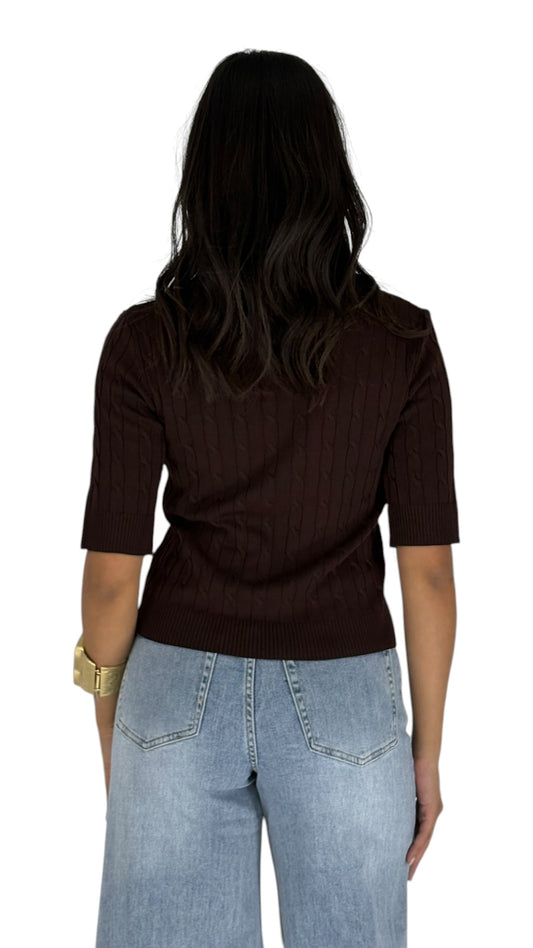 Atlee Brown Top