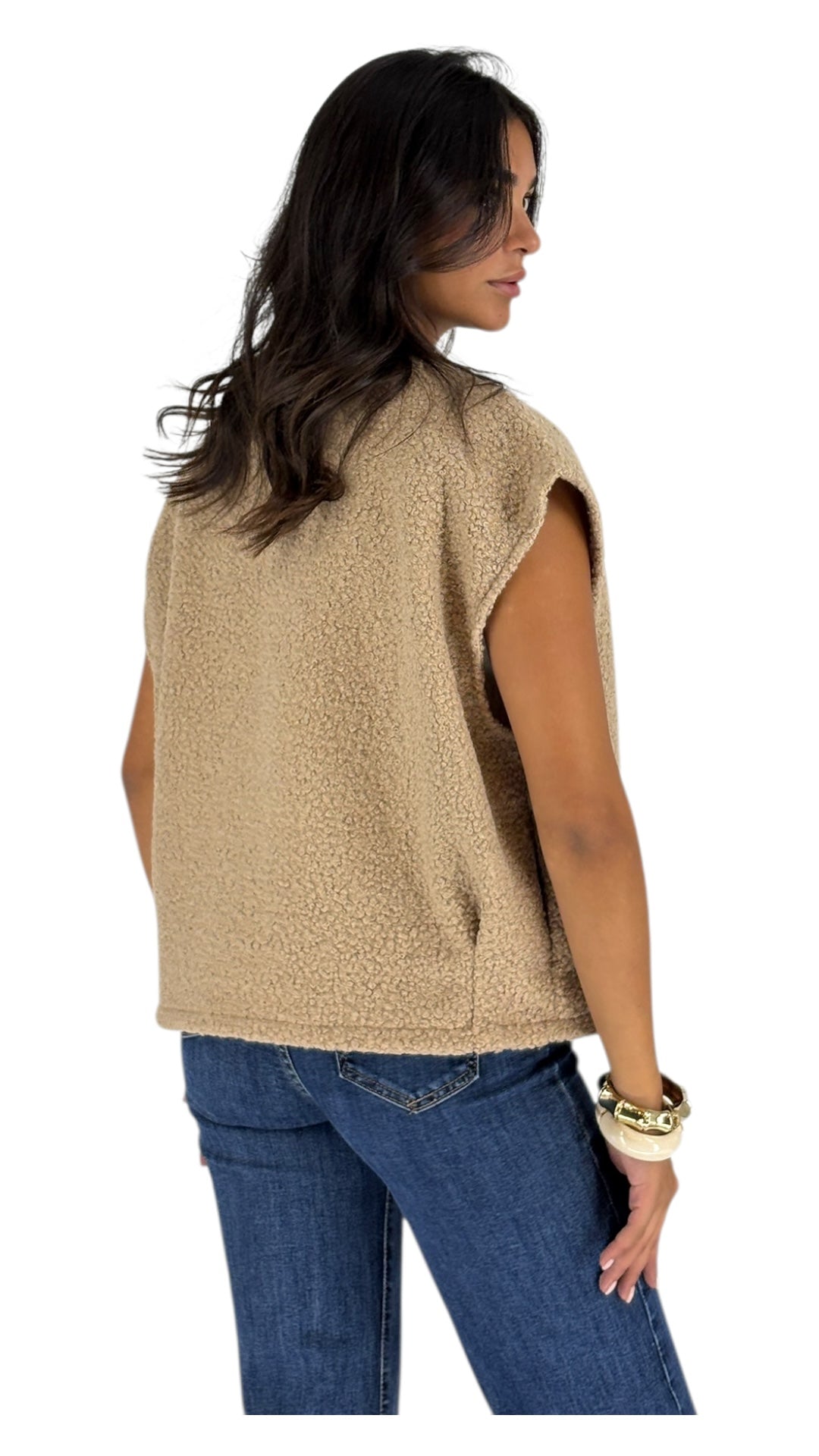 Clover Camel Vest