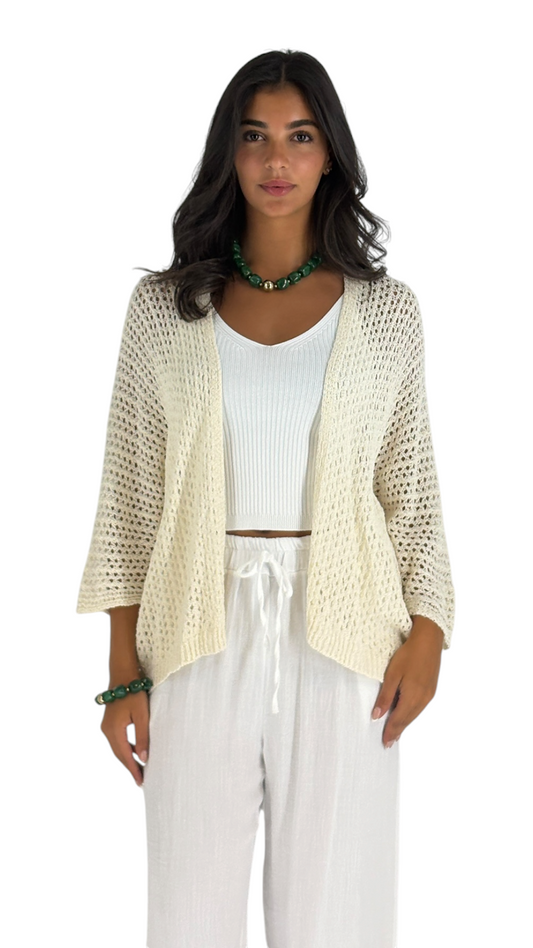 Arjet Offwhite Cardigan