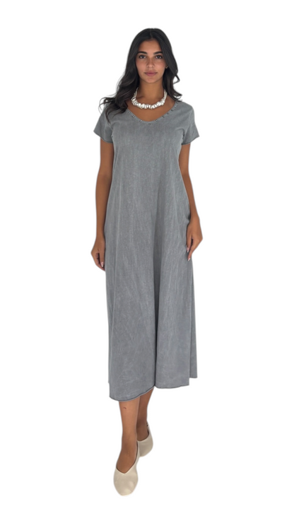 Lydia Grey Dress