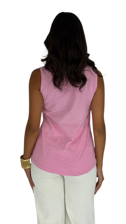 Fadia Pink Top