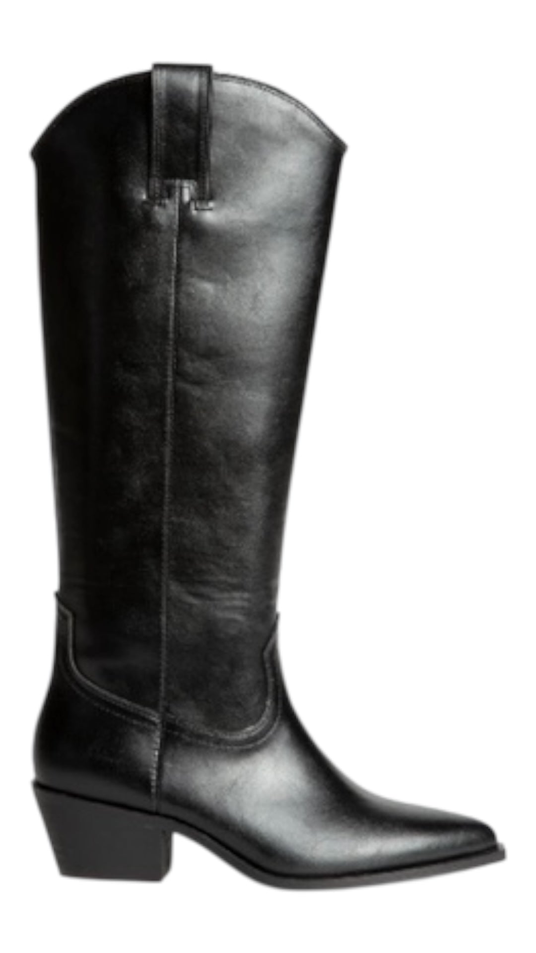 Teso Black Texas Boots