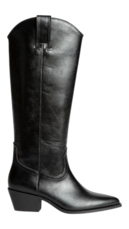 Teso Black Texas Boots