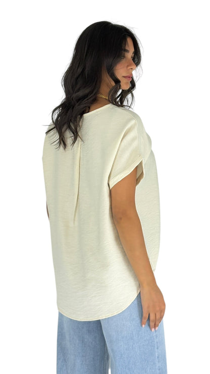 Poem Beige Top