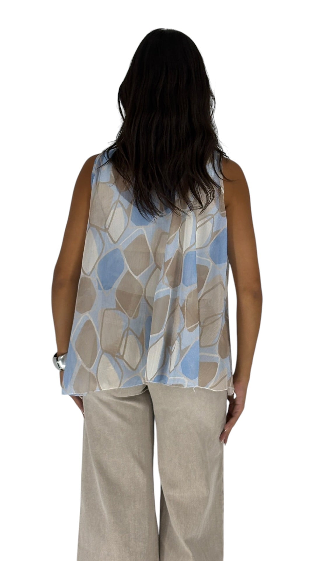Sania Blue Shirt