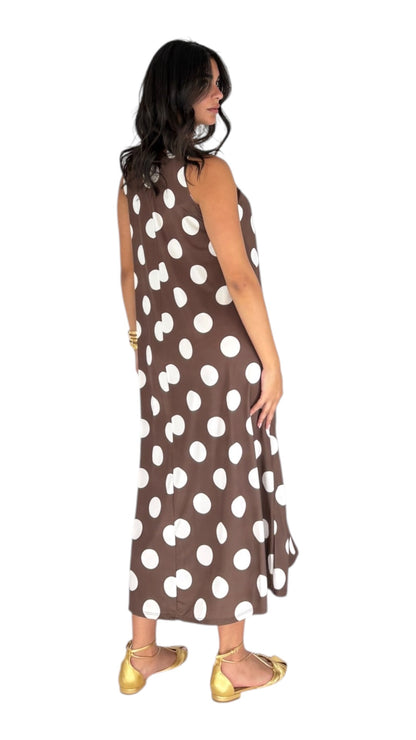 Polina Brown Dress