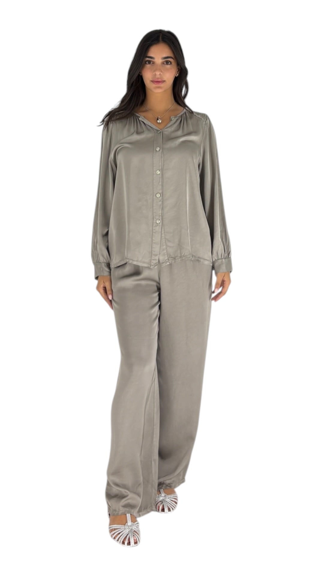 Zaide Taupe Pant