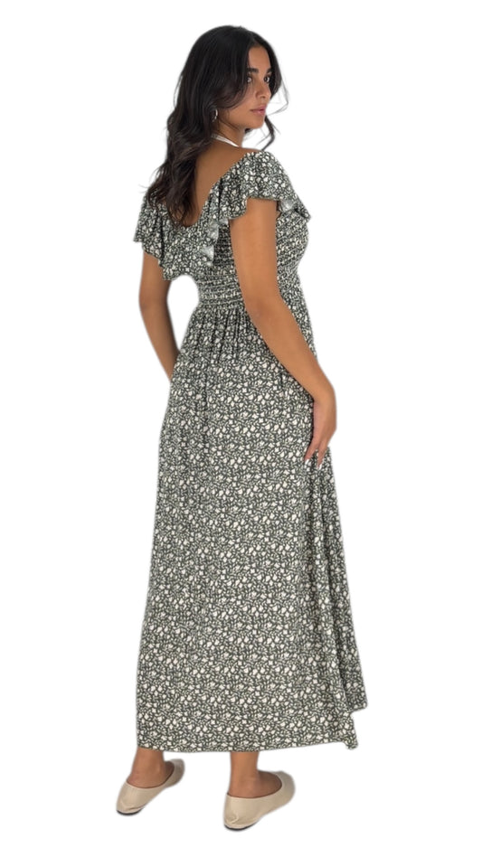 Fozia Kaki Dress
