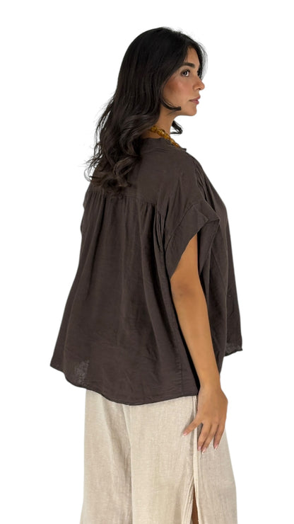 Tulipan Brown Top