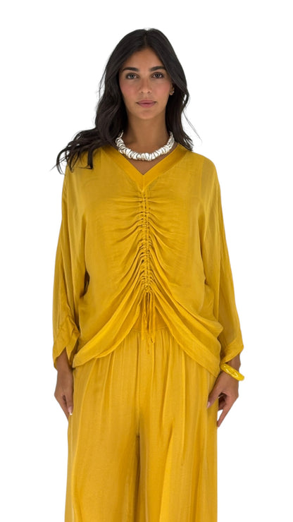 Mena Mustard Top