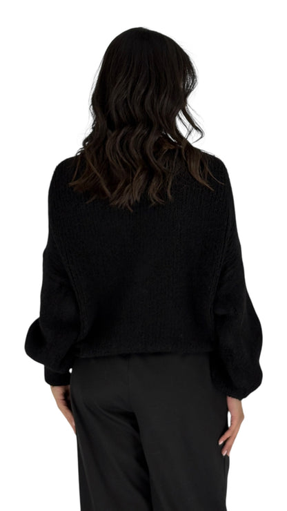 Paola Black Sweater