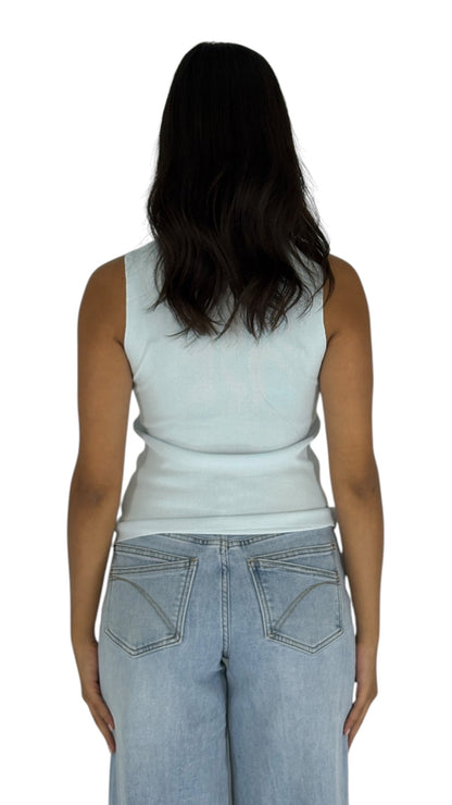 Noelle Blue Top