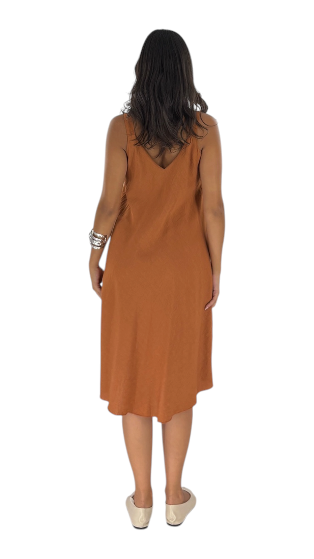Lana Terracotta Dress
