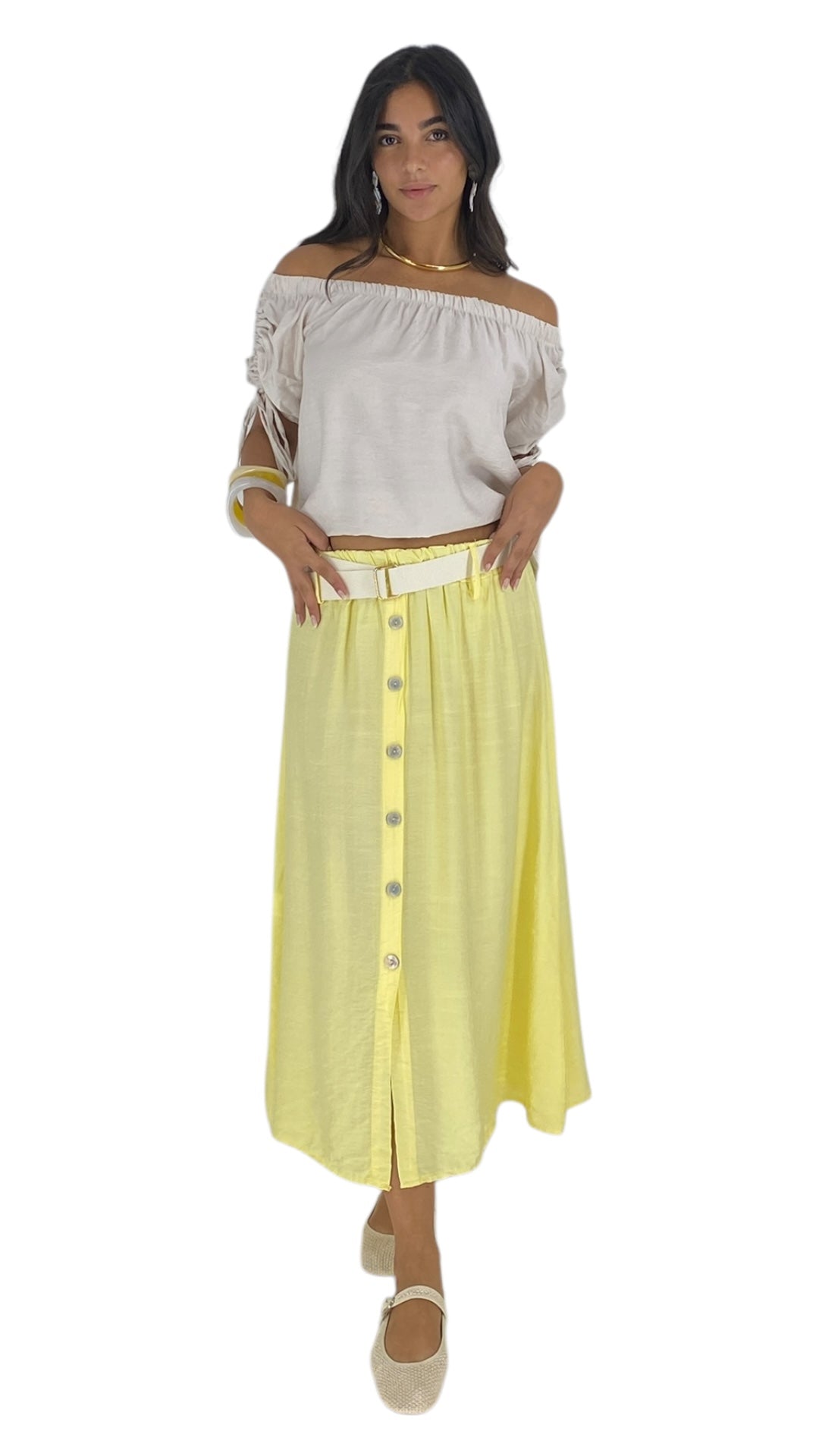 Tador Yellow Skirt