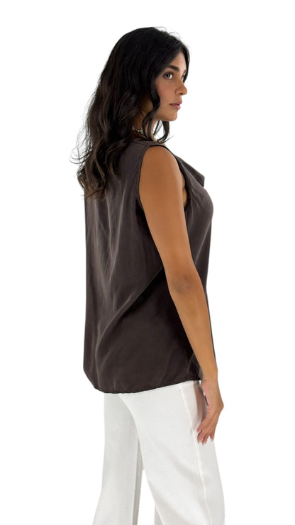 Hanna Brown Top