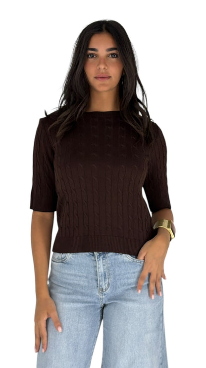 Atlee Brown Top