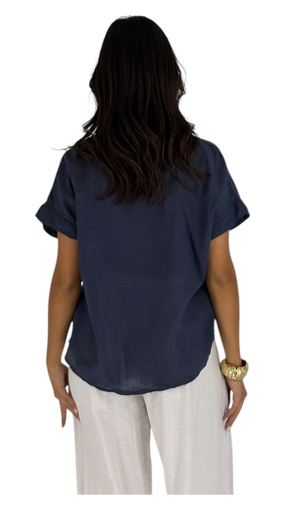Rani Navy Shirt