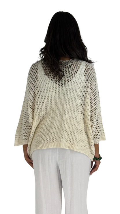 Arjet Offwhite Cardigan