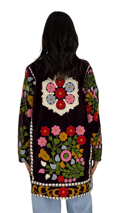 Marisa Aubergine Jacket