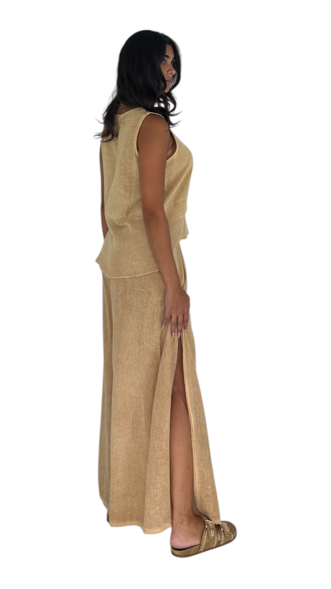 Lialy Camel Pants