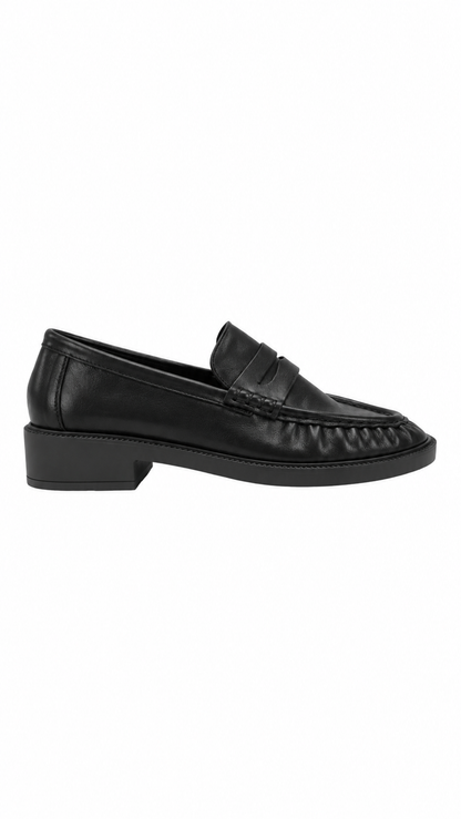Classic Black Loafers