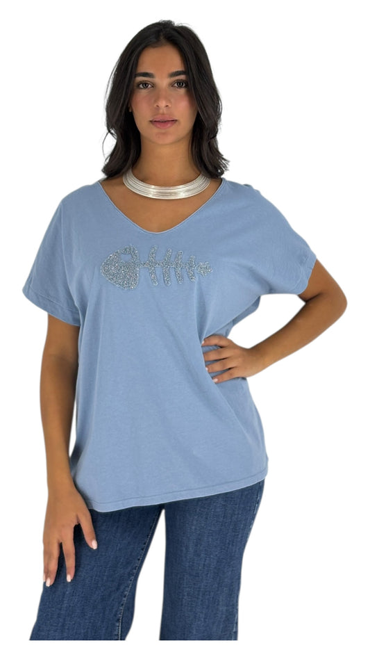 Belle Blue T-shirt