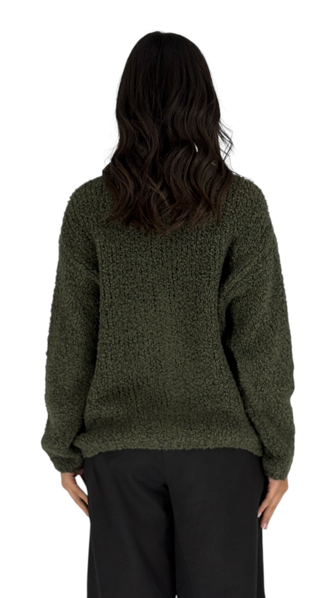 Savana Olive Green Cardigan