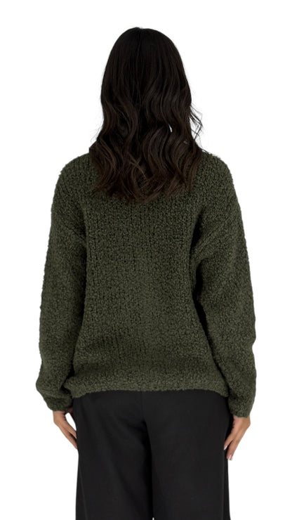 Savana Olive Green Cardigan