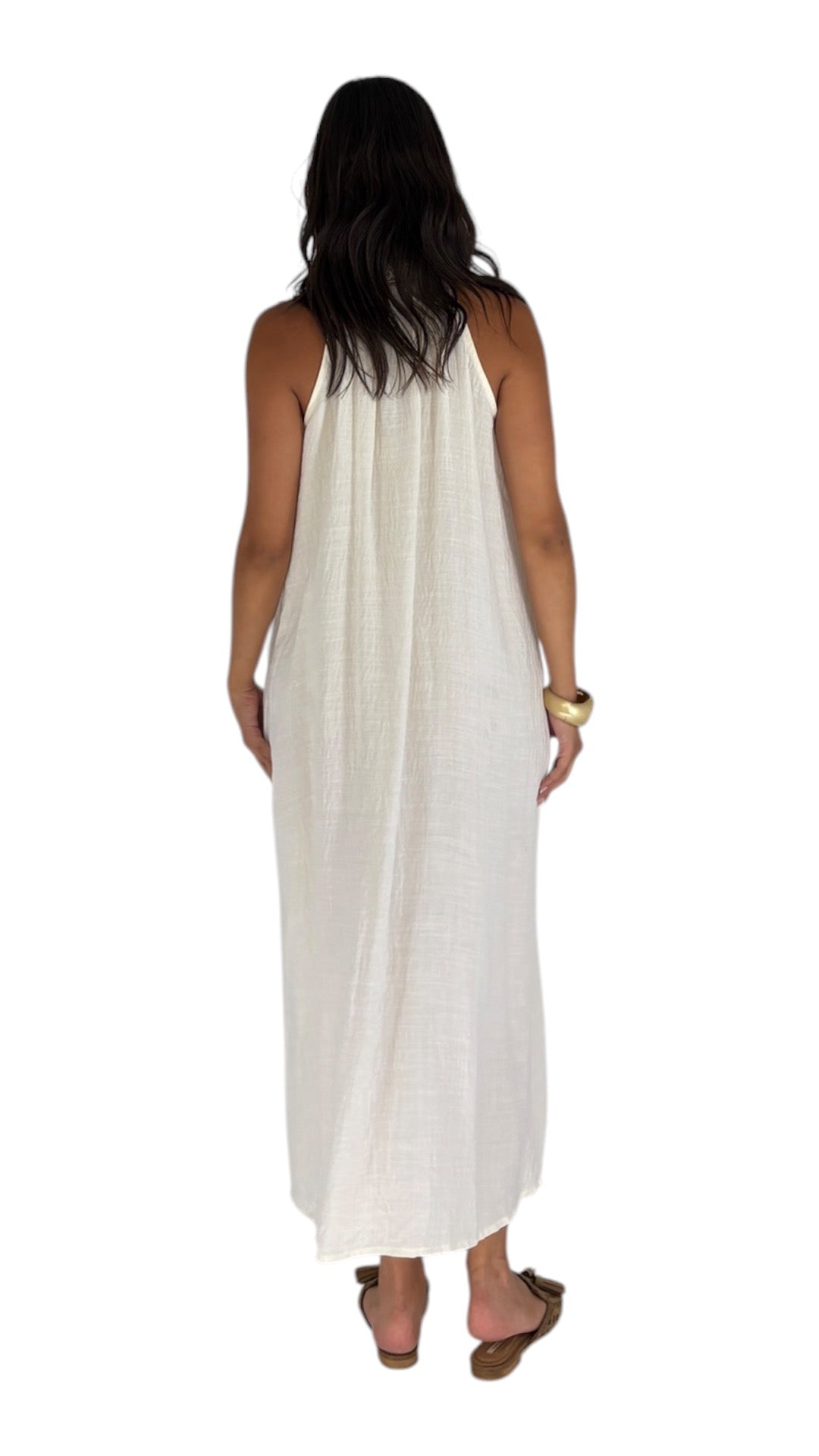 Ghader Cream Dress