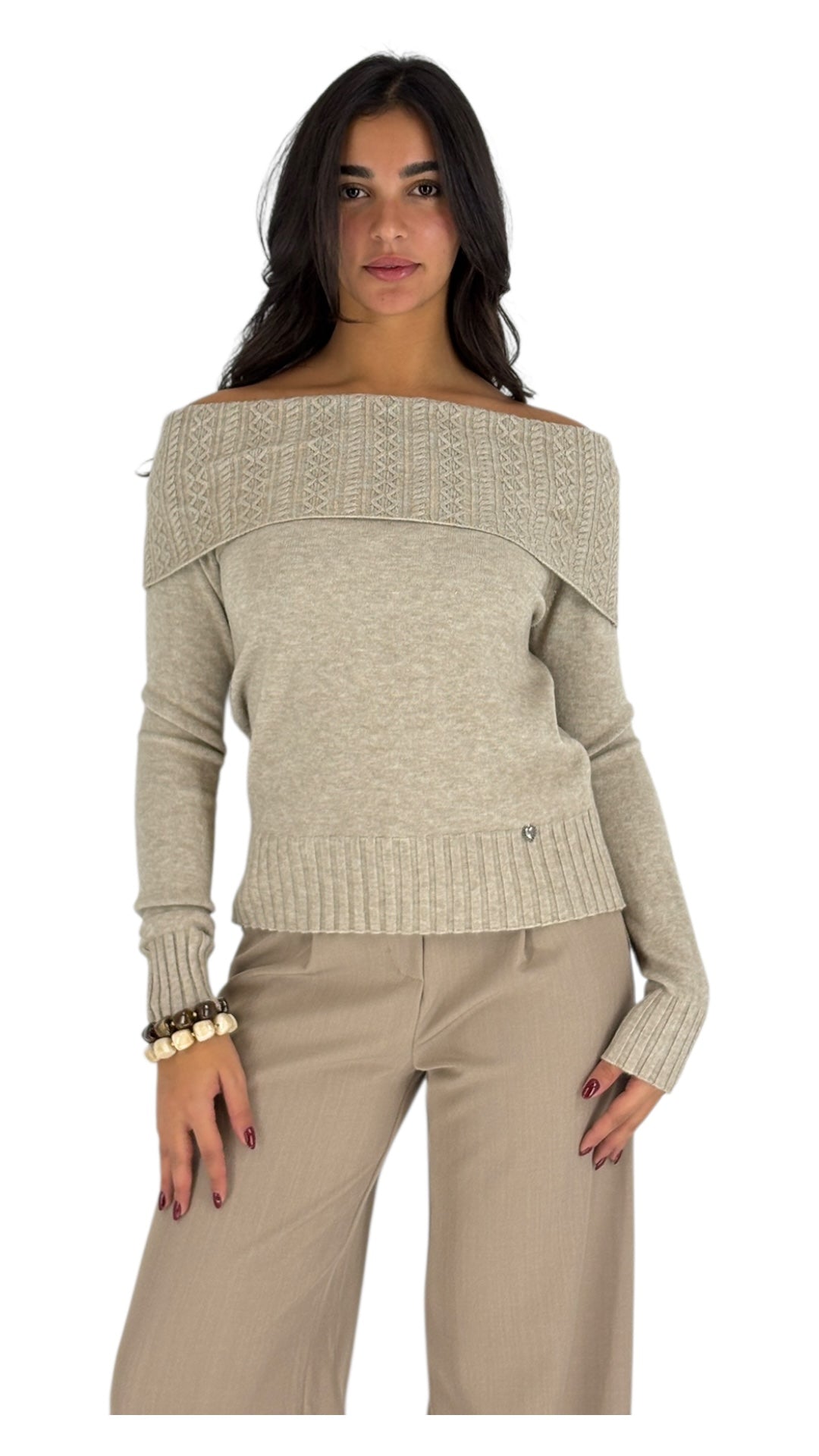 Dalida Beige Sweater