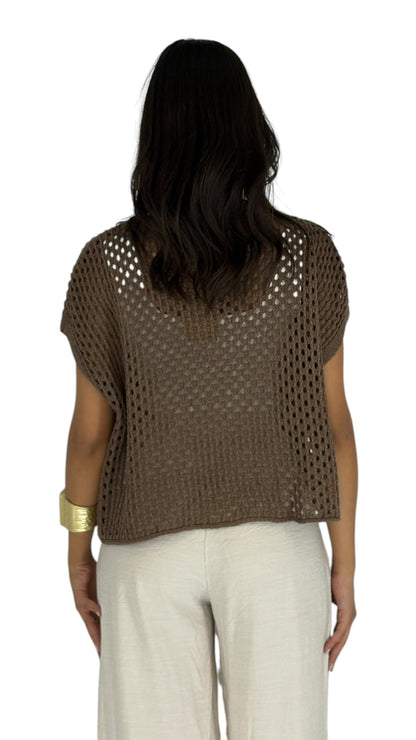 Sophi Brown Top